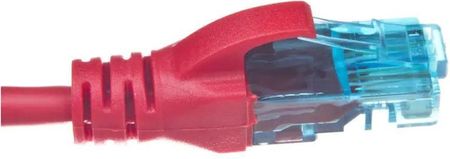 Kabel krosowy (Patch Cord) U/UTP kat.5e czerwony 3m DK-1512-030/R (10000145923)