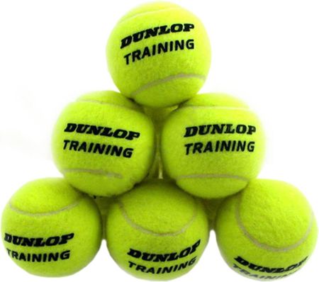 Piłki do tenisa ziemnego Dunlop Training T60W