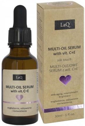Laq Serum Do Twarzy Multi – Oil Z Witaminami C+E 30 ml