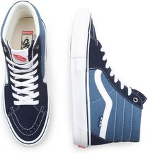 vans sk8 hi navy white