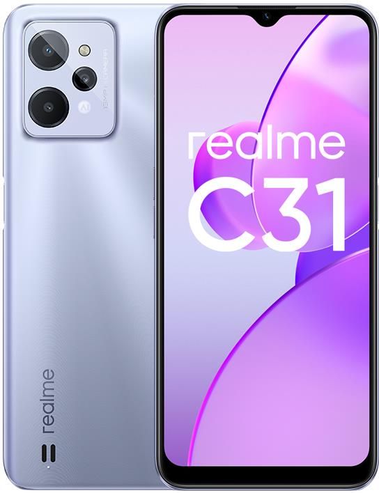 Realme C31 3/32GB Srebrny - Cena, opinie na Ceneo.pl