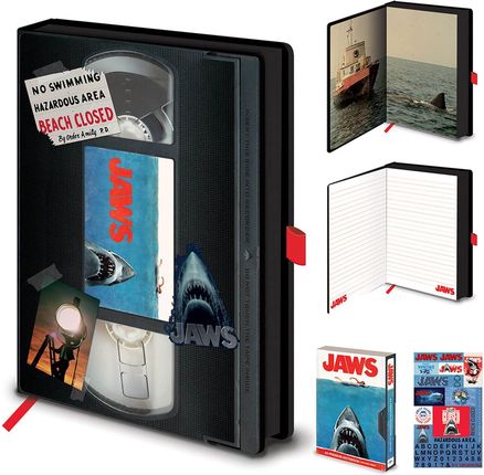 Jaws Vhs Notes A5 14,8X21Cm