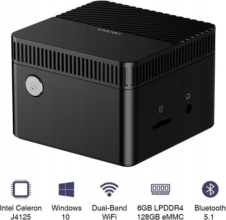 Chuwi Mini Pc LarkBox Pro 6GB 128GB Win10 (J4125) - Komputer