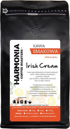 Harmonia Coffee Roasters Kawa Harmonia Smakowa Mielona Irish Cream 250g