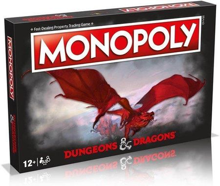 Winning Moves Monopoly Dungeons & Dragons (wersja angielska)