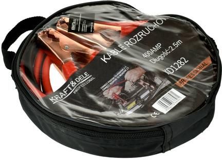 * Producent Niezdefiniowany Kable Przewody Rozruchowe W Etui 400A 25M - zdjęcie 2 * Producent Niezdefiniowany Kable Przewody Rozruchowe W Etui 400A 25M