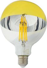 Zdjęcie Baterie Centrum Led Żarówka Decor Mirror G125 E27/12W/230V Złota - Olszyna