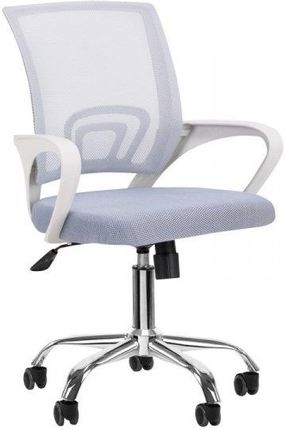 Fotel Biurowy Qs-C01 Biało-Szary