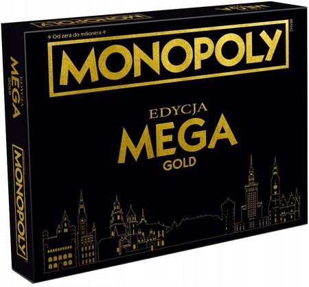 Winning Moves Monopoly Mega GOLD