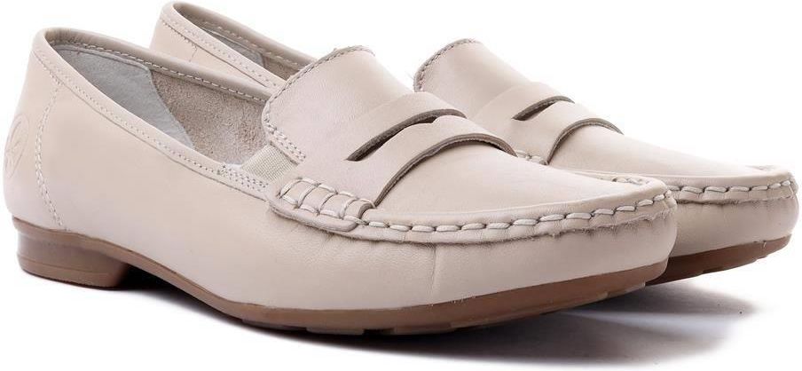 Sandalias Barefoot Mujer Mocasines Rieker Para Mujer - Cuero Blanco Crema Con Velcro Zuecos Mujer Verano