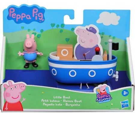 Hasbro Świnka Peppa Łódż + George F2741