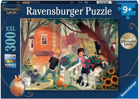Ravensburger Puzzle 300El. Dziewczynka Z Chłopcem