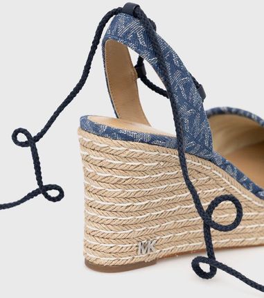 Michael Kors espadryle MARGIE CLOSED TOE WEDGE damskie kolor