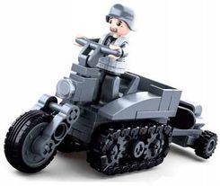 Sluban Klocki Army Motocykl 109El. M38-B0680B