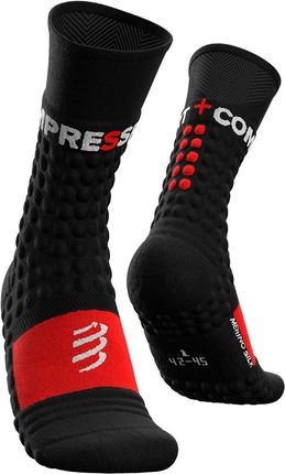 Compressport Pro Racing Socks Winter Run Xu00010B906 Czarny