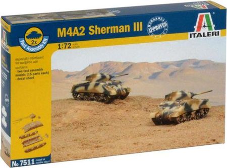 Italeri M4A2 Sherman Iii (7511)