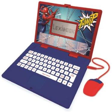 Lexibook Spider Man Laptop Do Nauki Dwujęzycznej
