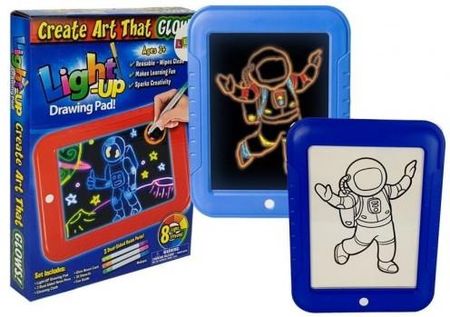 Lean Toys Magiczny Tablet Magic Pad Led Znikopis Tablica 3D Neon