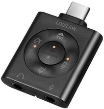 Zdjęcie Logilink Adapter Audio Usb-C/M Do 2Xjack 3.5Mm 7.1 (Ua0365) - Krosno