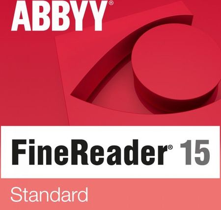 ABBYY FineReader 15 Standard GOV/EDU - subskrypcja na rok
