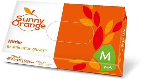 Doman Rękawiczki Nitrylowe Pomarańczowe Sunny Orange (M)