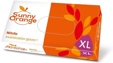 Doman Rękawiczki Nitrylowe Pomarańczowe Sunny Orange (Xl)