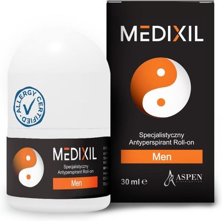 Aspen Distribution MEDIXIL Men Antyperspirant Roll-On - 30 ml