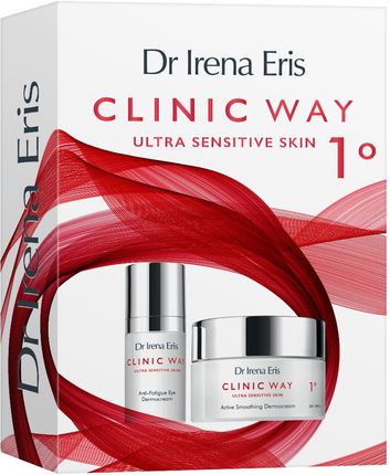 Dr Irena Eris Clinic Way Stopień 1º, Dermokrem Wygładzający - 50 ml + Dermokrem Pod Oczy - 15 ml