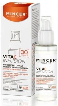 Mincer Pharma Vita C Infusion koncentrat do rąk przeciw przebarwieniom No.626 30ml