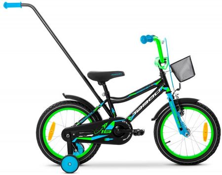 Tabou Rower Dziecięcy Rocket Alu 20 2022 Kolor Czarny Niebieski