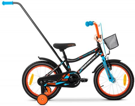 Tabou Rower Dziecięcy Rocket Alu 20 2022 Kolor Czarny Pomarańczowy