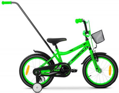 Tabou Rower Dziecięcy Rocket Alu 20 2022 Kolor Czarny Zielony