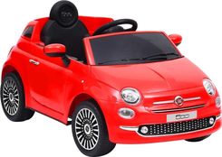 Zdjęcie vidaXL Elektryczny Samochód Jeździk Fiat 500 Czerwony - Reda