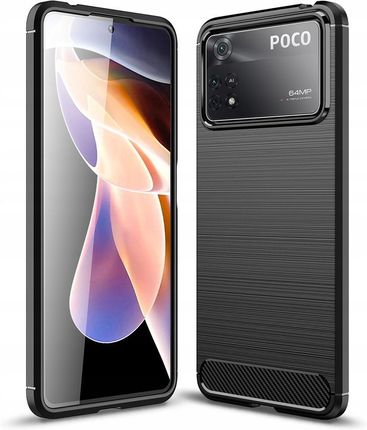 Pancerne Etui Karbon Case do Xiaomi Poco X4 Pro 5G