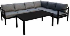Zdjęcie Alluminio Grande Czarny - Komplet Mebli Ogrodowych - Andrychów