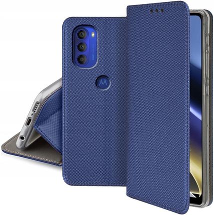 Etui S-Magnet Case + Szkło do Motorola Moto G51 5G