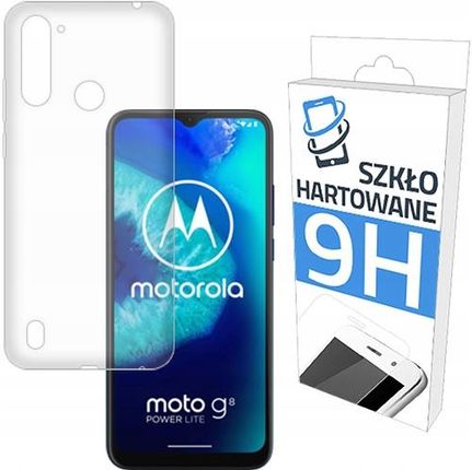 Etui Slim + Szkło do Motorola Moto G8 Power Lite