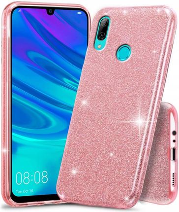Etui do Huawei P Smart 2019, Glitter Case, Brokat