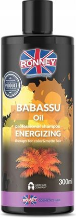Ronney Babassu Oil Energizing Szampon Energetyzujący Do Włosów Farbowanych I Matowych 300 ml