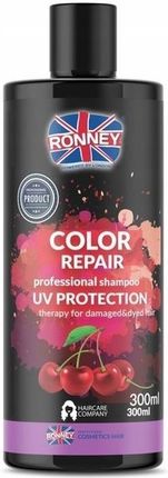 Ronney Color Repair Cherry Uv Protection Szampon Do Włosów Farbowanych 300 ml