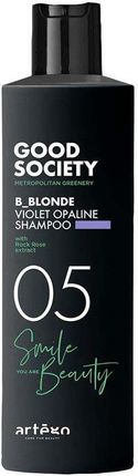 Artego Szampon Good Society 05 B_Blonde Violet Opaline Neutralizujący Żółte Refleksy 250 ml