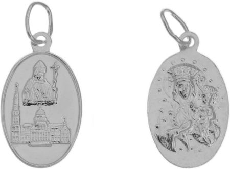 Medalik srebrny - Święty Benedykt ML019