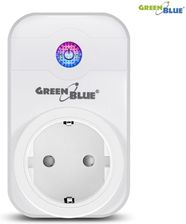 Zdalnie sterowane gniazdko WiFi Android iOS Alexa Google Home timer GreenBlue GB155G max 2000W 8 programów GreenBlue