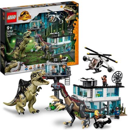 LEGO Jurassic World 76949 Atak dinozaurów giganotozaura i terizinozaura