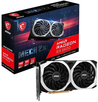 MSI Radeon RX 6600 MECH 2X 8GB GDDR6