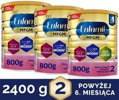 Enfamil Premium MFGM 2 mleko następne 3X800g