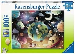 Ravensburger Puzzle 100El. Xxl Kosmiczny Plac Zabaw 12971 - zdjęcie 1
