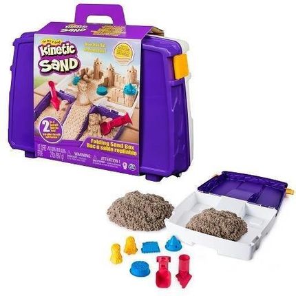 Spin Master Piasek Kinetyczny Kinetic Sand Piaskownica 907G Beżowy (6037447)