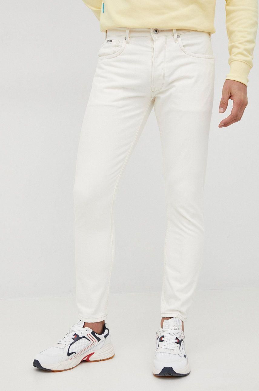Pepe Jeans CALLEN - Jeans Fuselé - Denim/denim Bleu