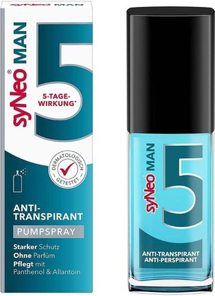 SyNeo 5 MAN 5 Dniowy Dezodorant W Sprayu Przeciw Nadmiernej Potliwości Dla Mężczyzn 30ml